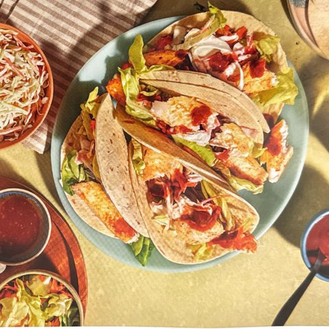 Streetfood Style Basa Tacos